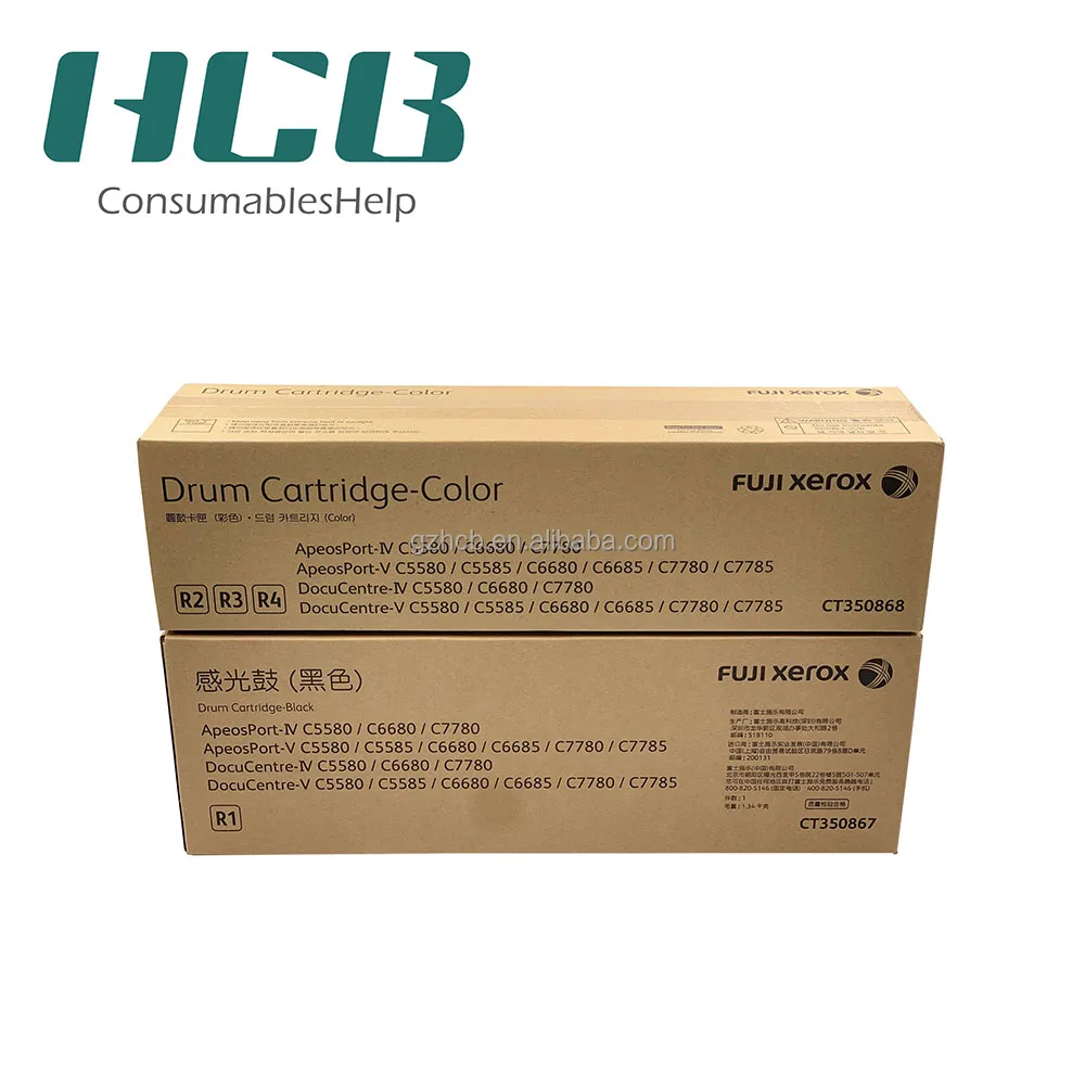 CT350867 CT350868 оригинал для использования в Fuji Xerox C5580 C6680 C7780 C5585 C6685 C7785 барабанная установка