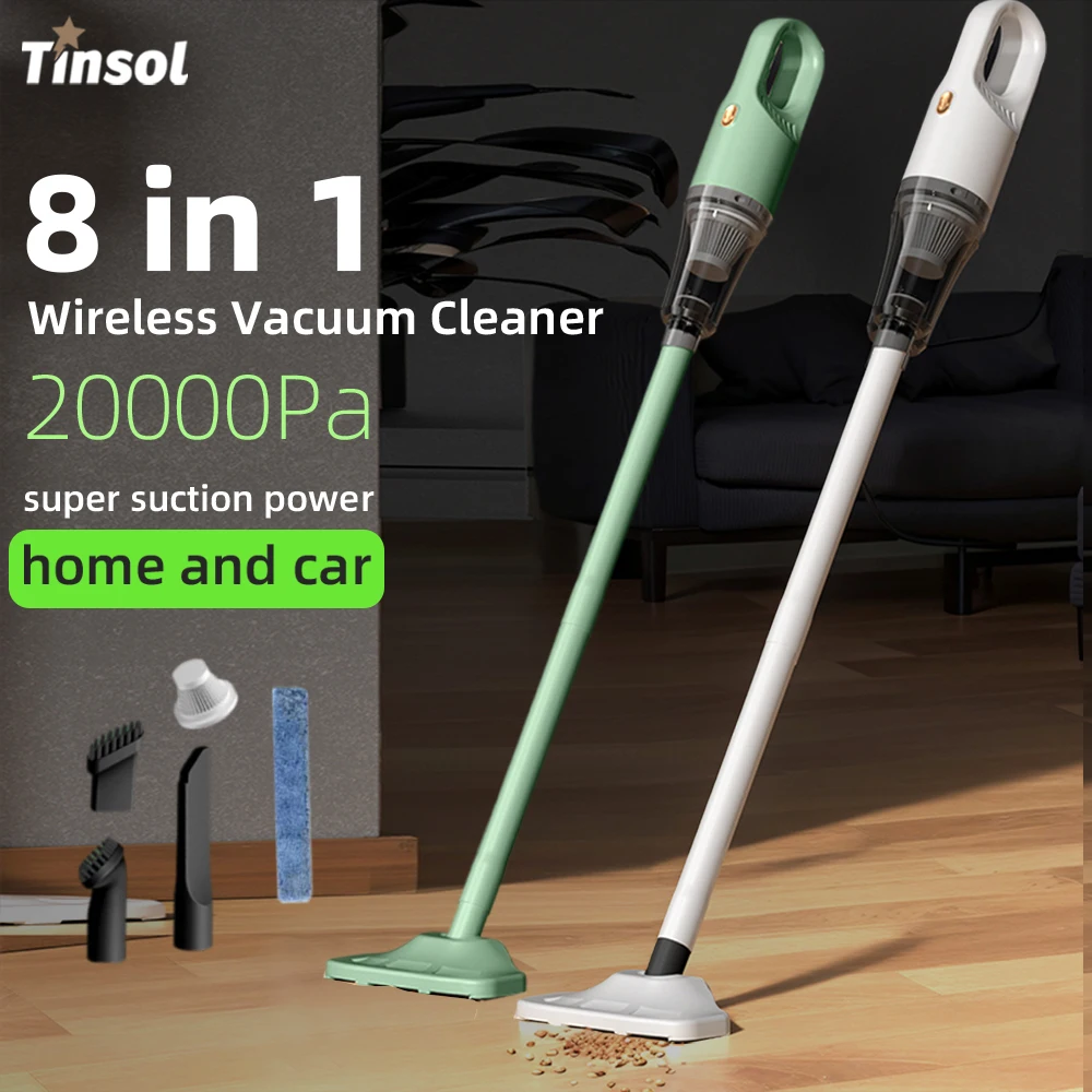 Wireless Vacuum Cleaner Multifunctional Upgraded Version Usb Charger with LED Light Vacuum Cleaner Stick for Floor Carpet