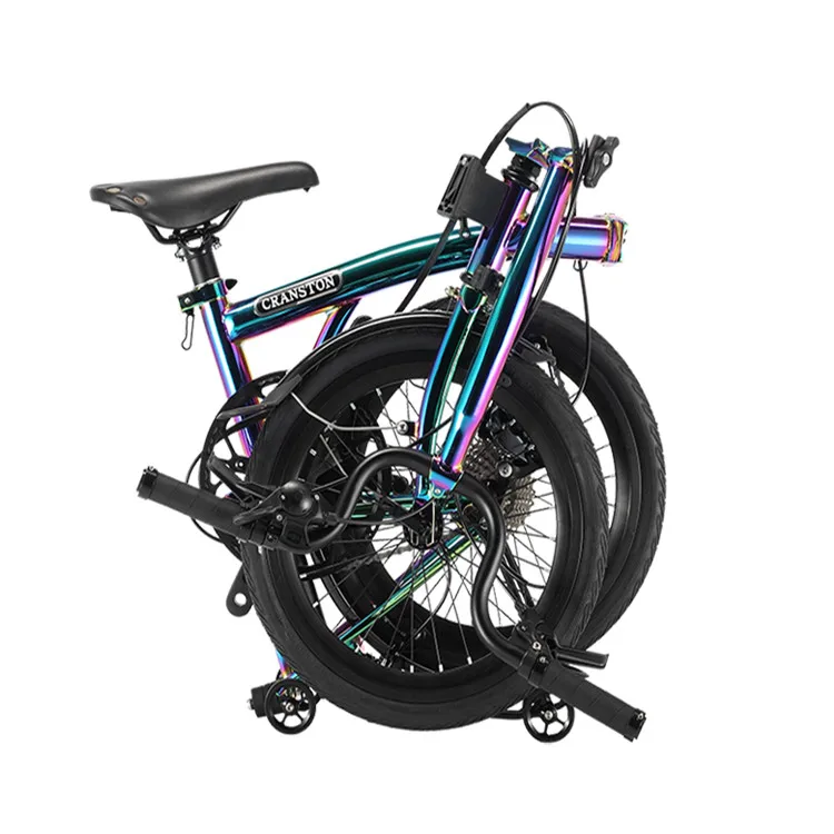 Cranston Bike 16 Inch Folding Bike 9-speed Chrome molybdenum steel Folding bike  V Brake
