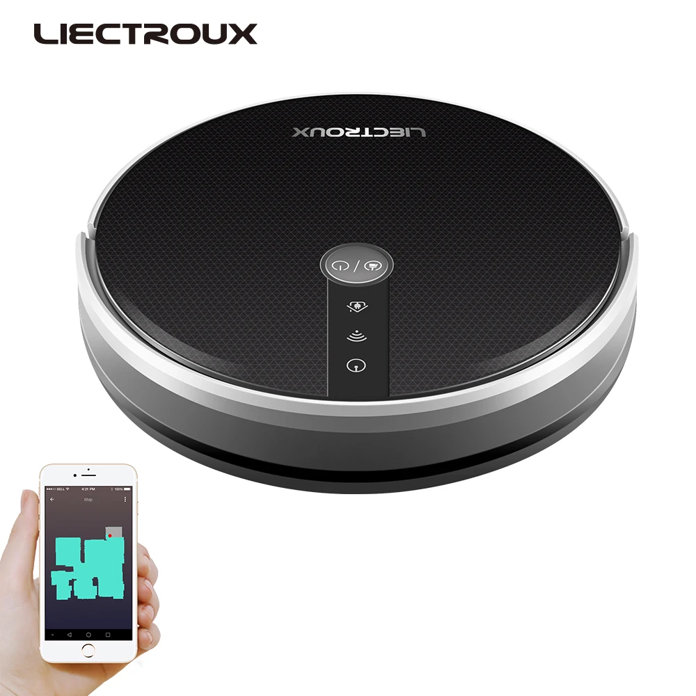  Робот-пылесос LIECTROUX C30B с гироскопом и