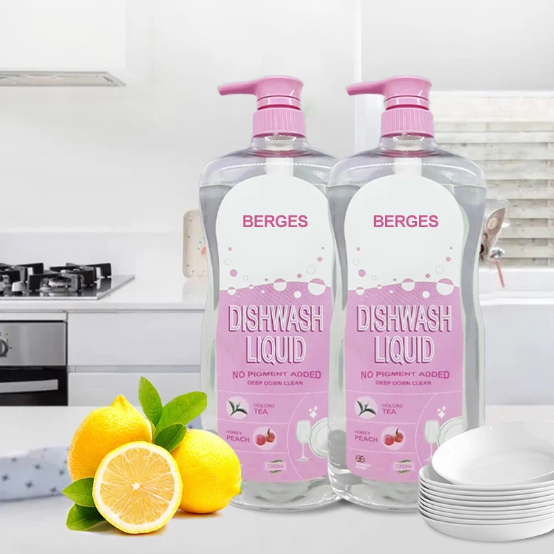 Best Quality Liquid Foaming OEM Eco N-atural Dish Washing Liquid Custom Kitchenware Other Household Chemicals Kitchen Detergent
