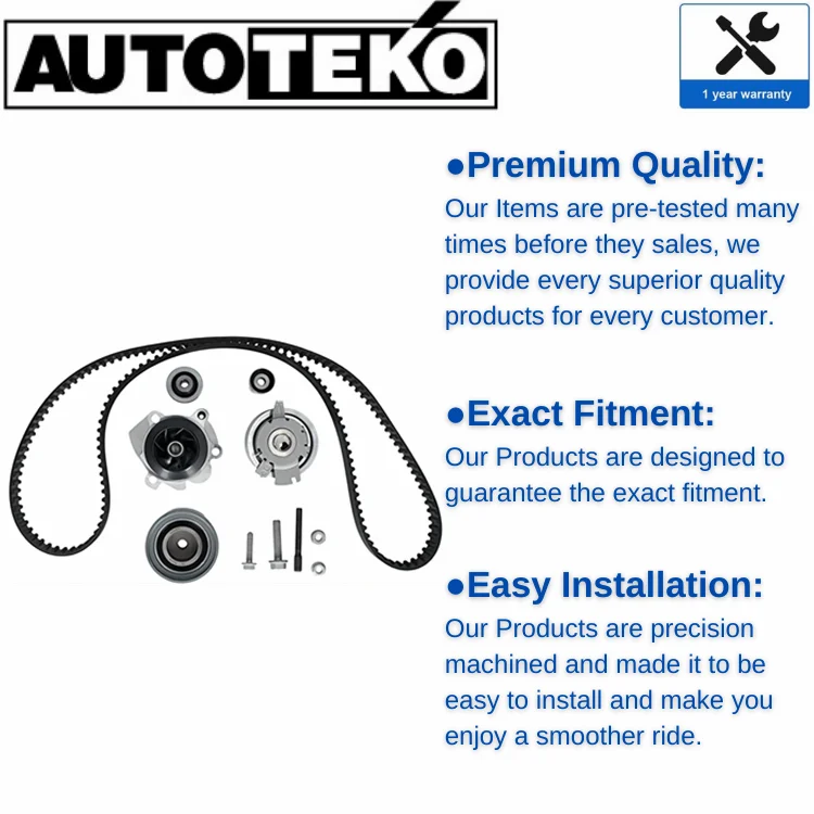 Guaranteed quality timing belt pulley kit  CT1134WP1   CT1134   CT1134K1 water pump with timing belt kit