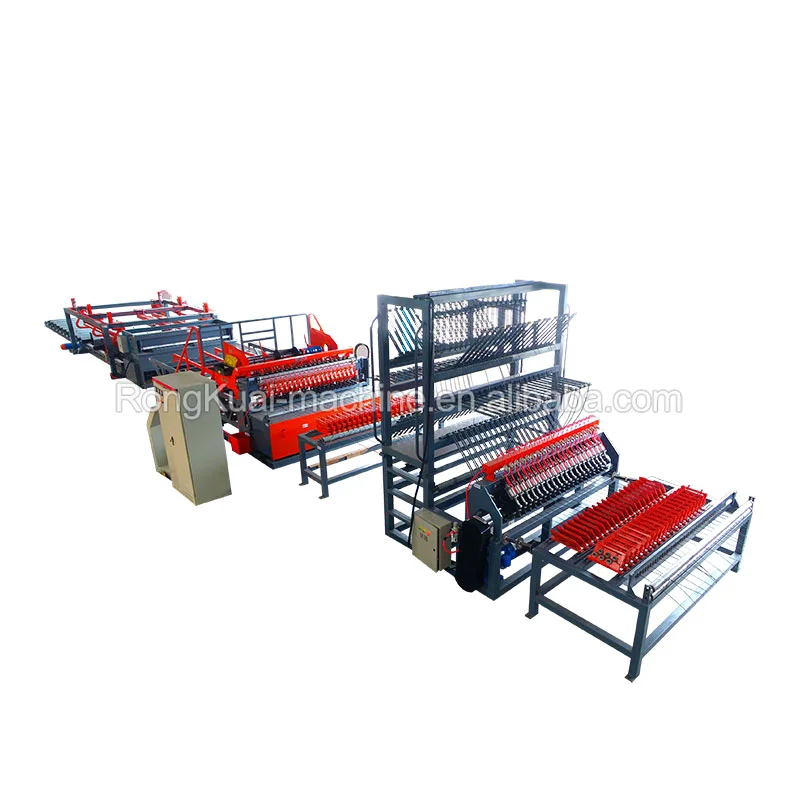 Rongkuai factory supplier security galvanized 3d fence panel welding