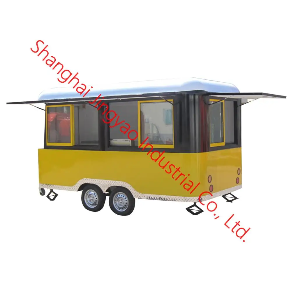 Hot Sale Electric Motorized foodtruck Wholesale Stainless steel China High quality Motorcycle ice cream cart food truck foodvan