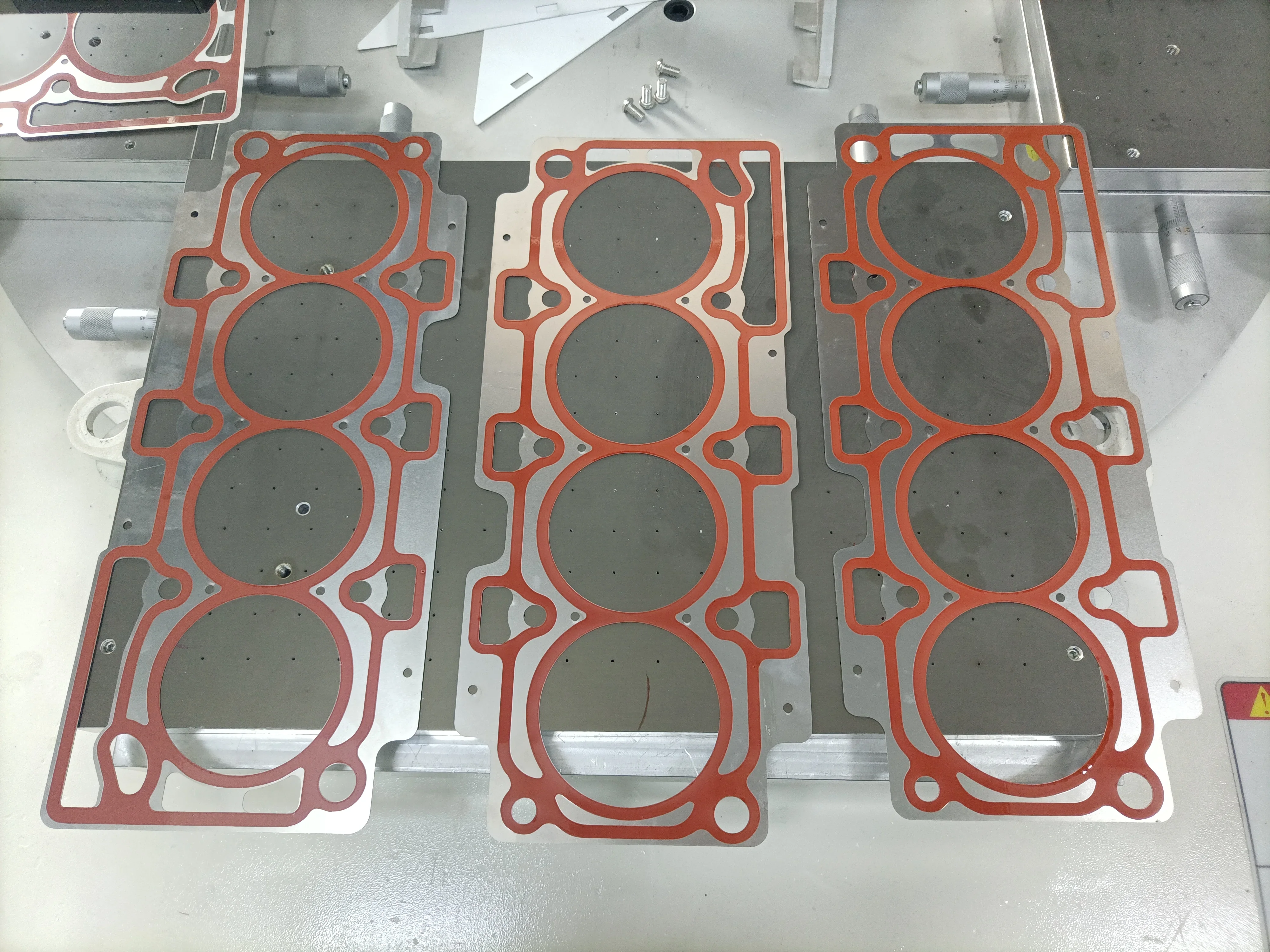 Semi Automatic Screen Printing Machine For Cylinder Head Gaskets