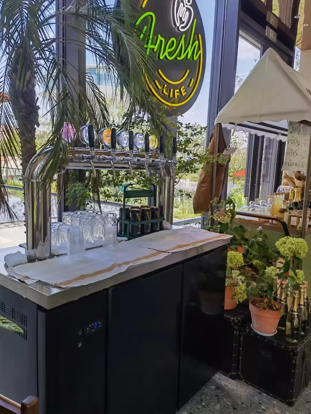 Customizable catering service fully automatic electric commercial high quality stainless steel beer brewing machine