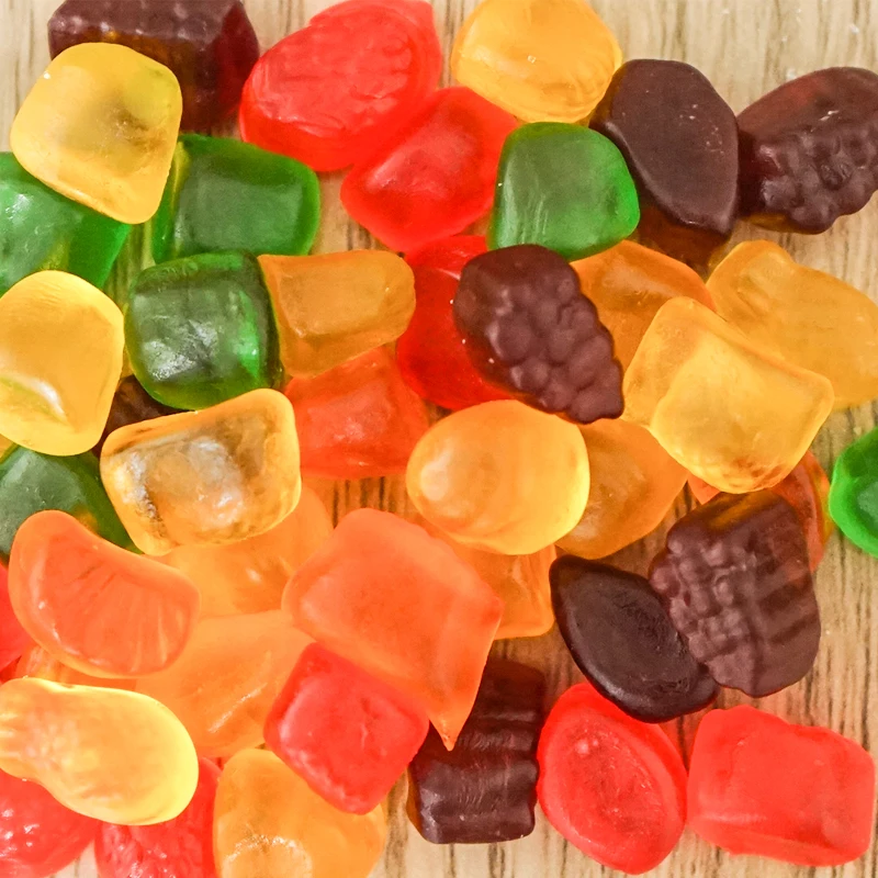 OEM Wholesale Custom Halal Chinese Bulk Sweet Sour Flavor Soft Jelly Gummies Sweets And Candies