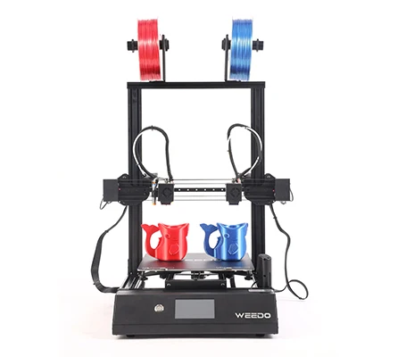 
weedo idex dual 3d printer print nylon alibaba X40 