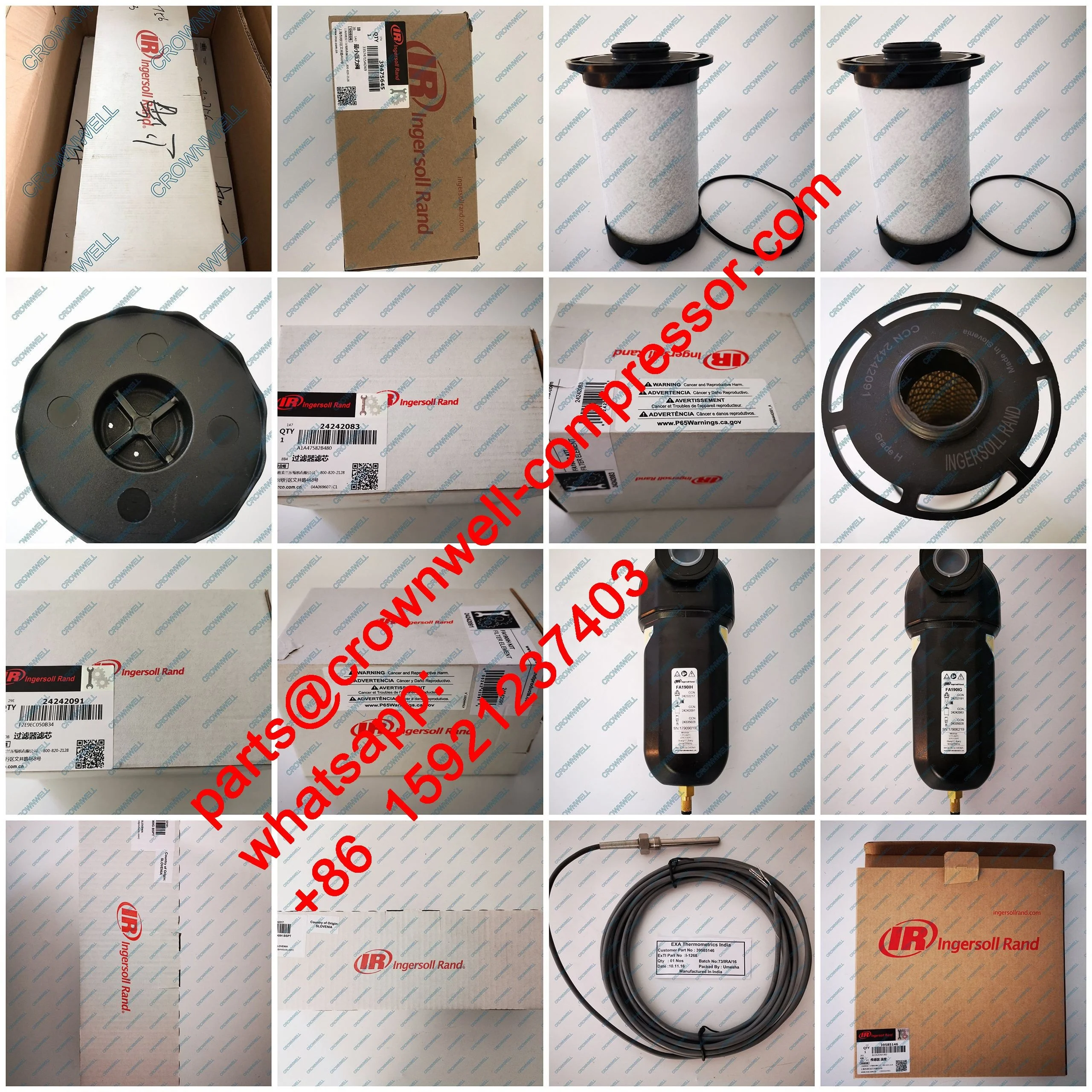 54672654 Ingersoll Rand Oil filter element  Original genuine