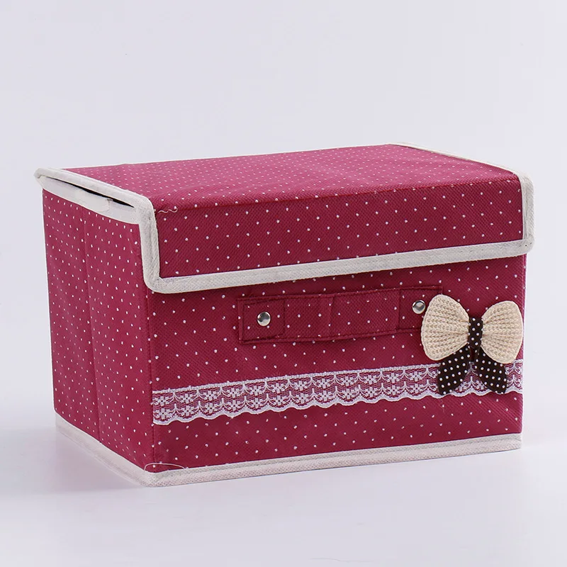 Household goods non woven storage box clothing storage box large toy wardrobe storage box fabric folding