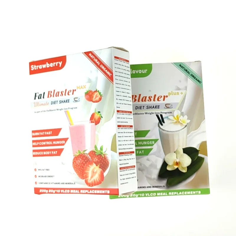 Weight Loss Shake Fiber Instant Diet Drink Protein Shakes Fat Burning Meal Replacement