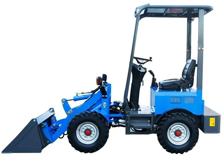 400kg Home Garden Use Mini Electric Battery Powered Compact Small Wheel Loader 04