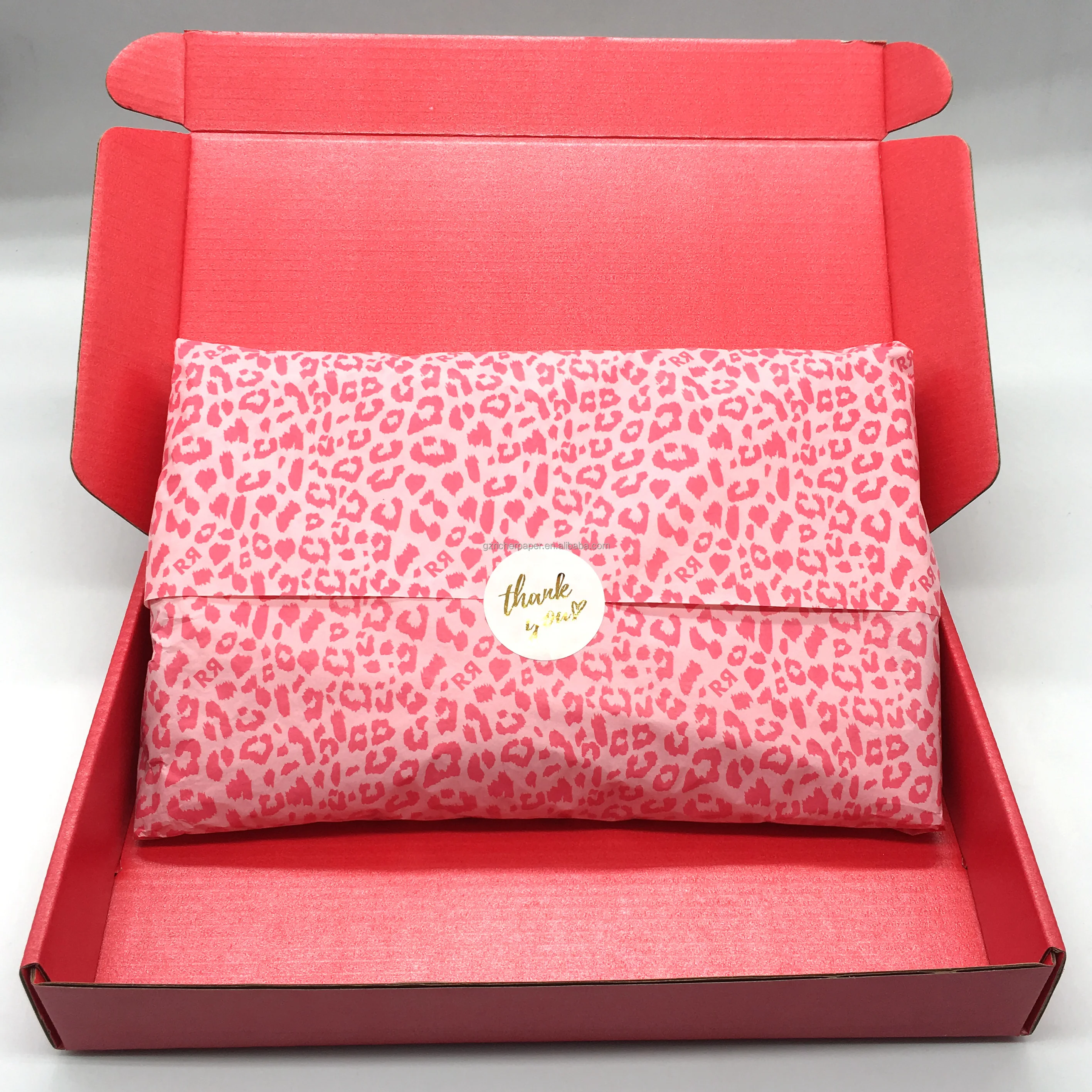 factory price promotion flower shoes clothing packaging custom logo printed tissue paper