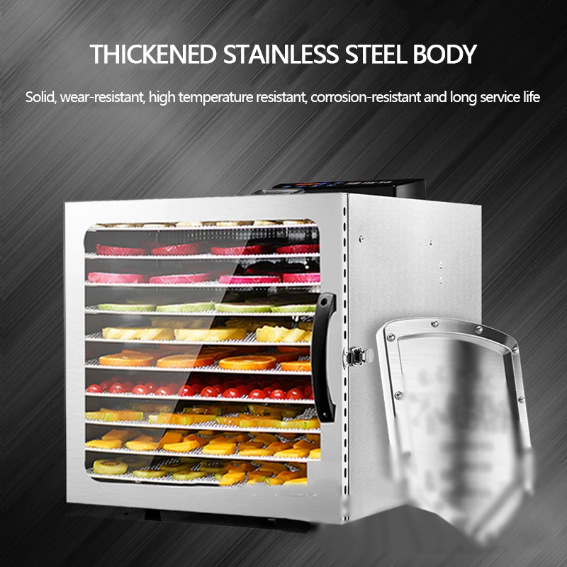 high efficiency various ingredients can be dried factory price commercial food drier