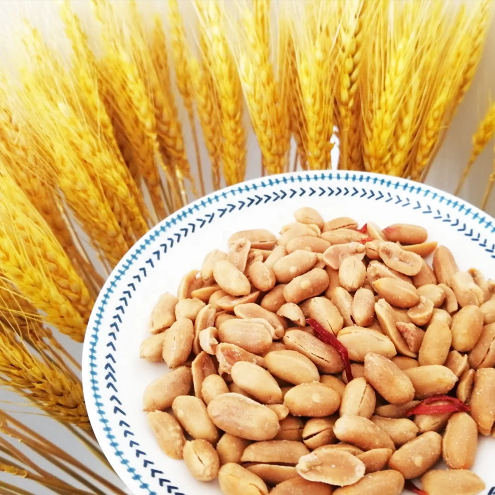 
Roasted Blanched Salted Peanuts High Quality Flour Coated with Pepper 