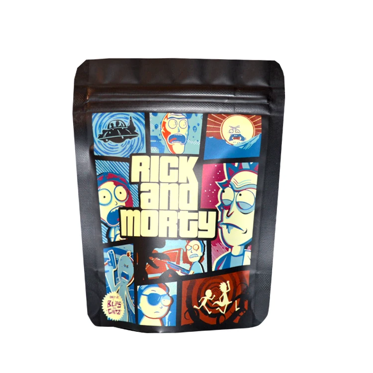 Custom Plastic Packaging 1 Pound Sealed Smell Proof Edible Stand Up Ziplock Bag 3.5 16 Oz 1lb Mylar Bags