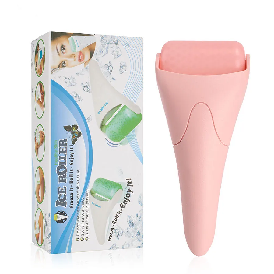 Trending Face And Body Skin Cooling Massager Derma Roller System Soothing And Sunburned Repair Ice Cool Roller For Face