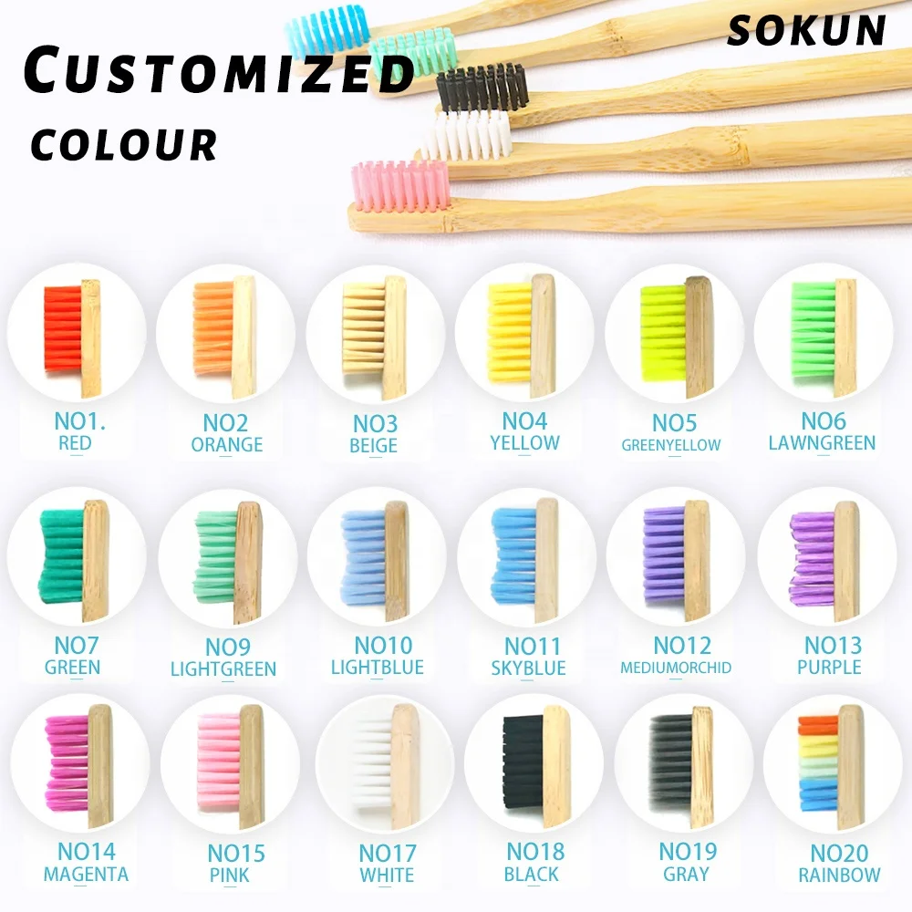 Wholesale Price Custom Bamboo Toothbrush Tooth Brush Toothbrushes Production Line
