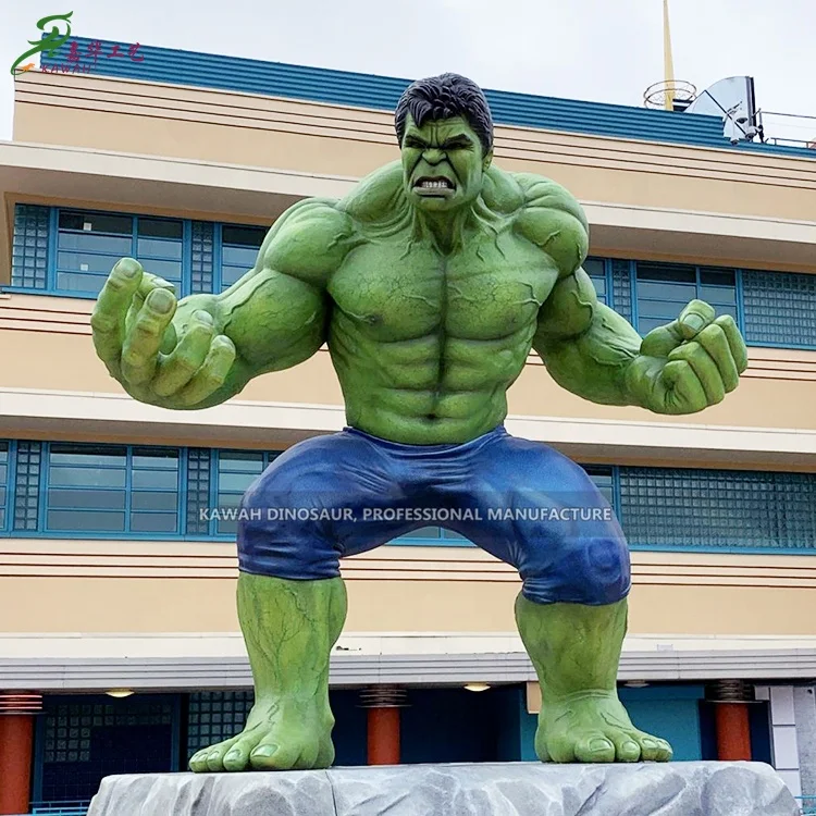 Fiberglass Giant Hulk Customization Amusement Park Decoration