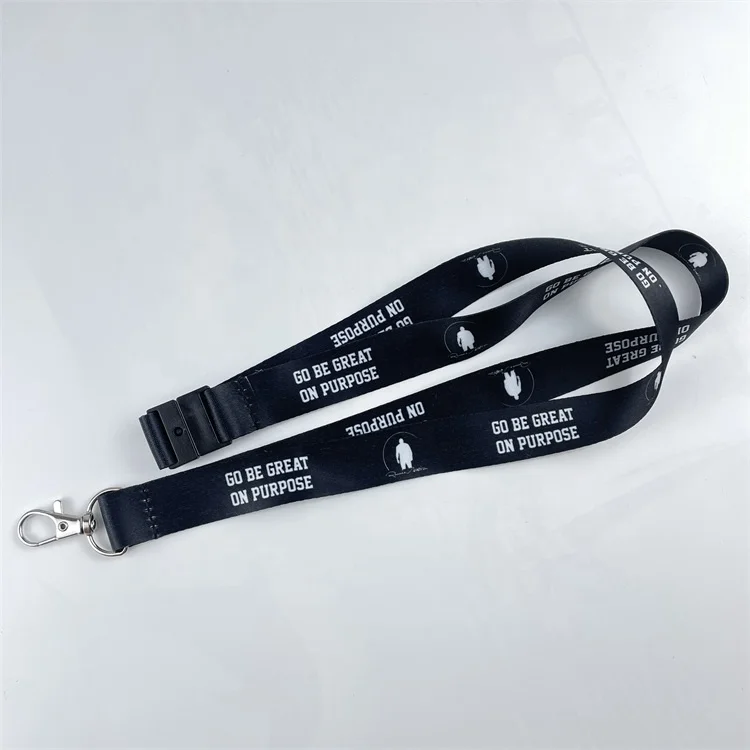pvc nylon lanyard with logo custom safety polyester lanyard