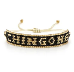 Manufacturers promote Japan imported beads Miyuki Chigona letter bracelet