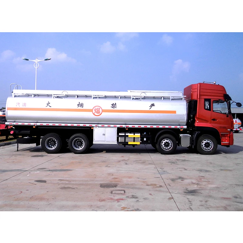 Crude oil transportation 35000 liters petrol fuel tanker truck
