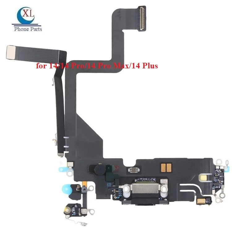 Оригинальный запасной зарядный порт USB док-разъем гибкий кабель для iPhone 14 Pro Max Plus 13 12