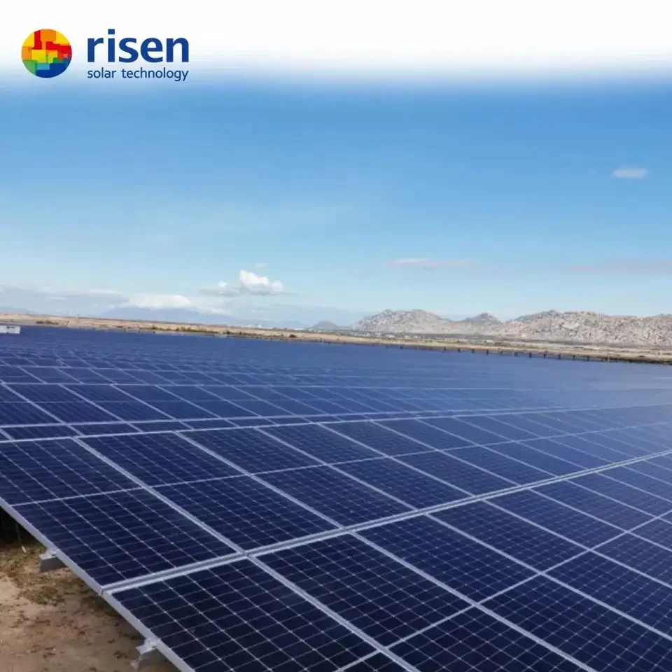Risen Solar Panel Rsm40-8-400m 395w 400w 405w 410w 415w 420w Oem Wholesale Price Solar Photovoltaic Panel