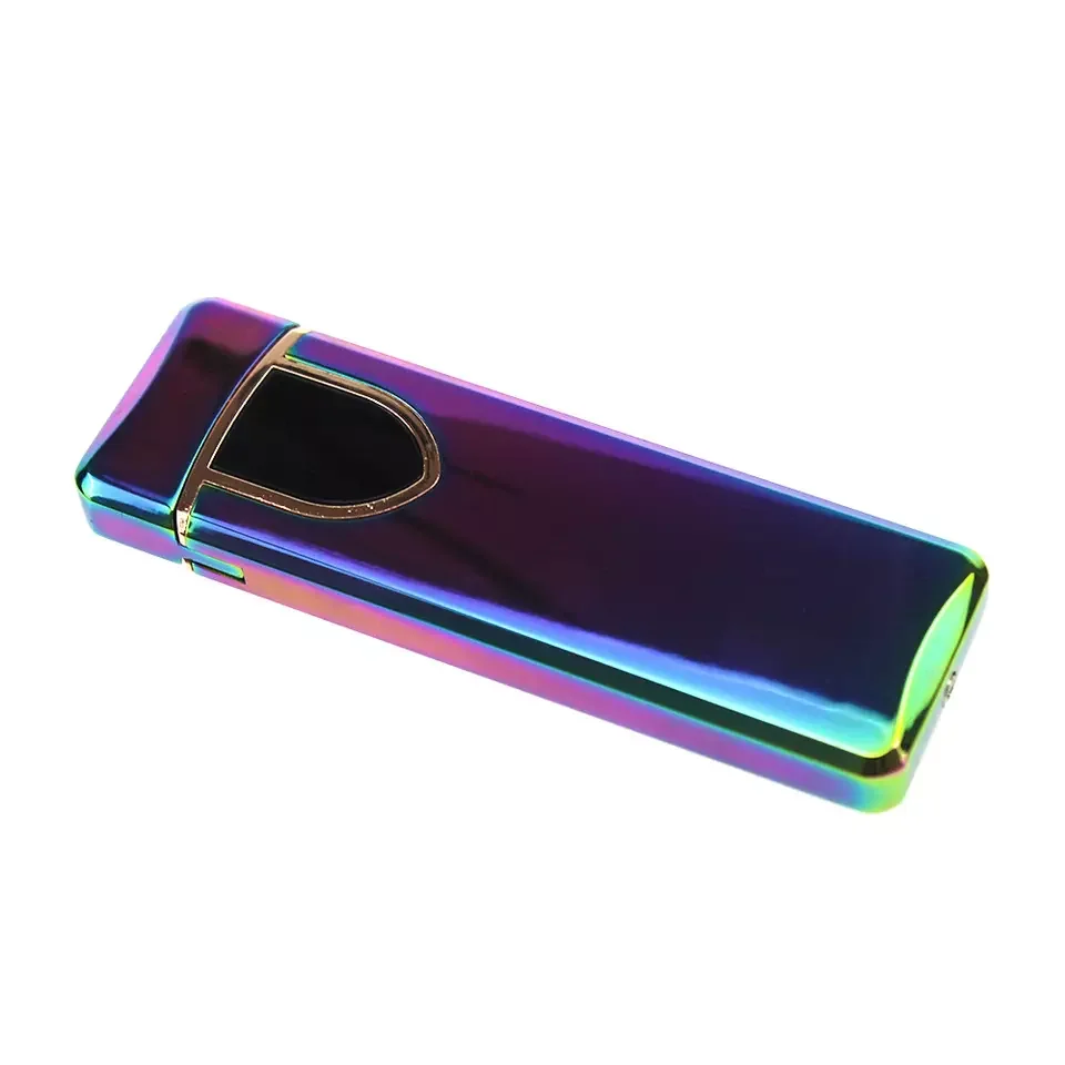 71 Электронная USB-зажигалка с индивидуальным логотипом беспламенные аксессуары для курения зажигалка