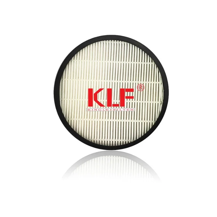 Fresh Air Pipeline Glass Fiber Removal PM2.5 High Efficiency Filter Air Conditioning Small Round Hepa Air Purification Filter