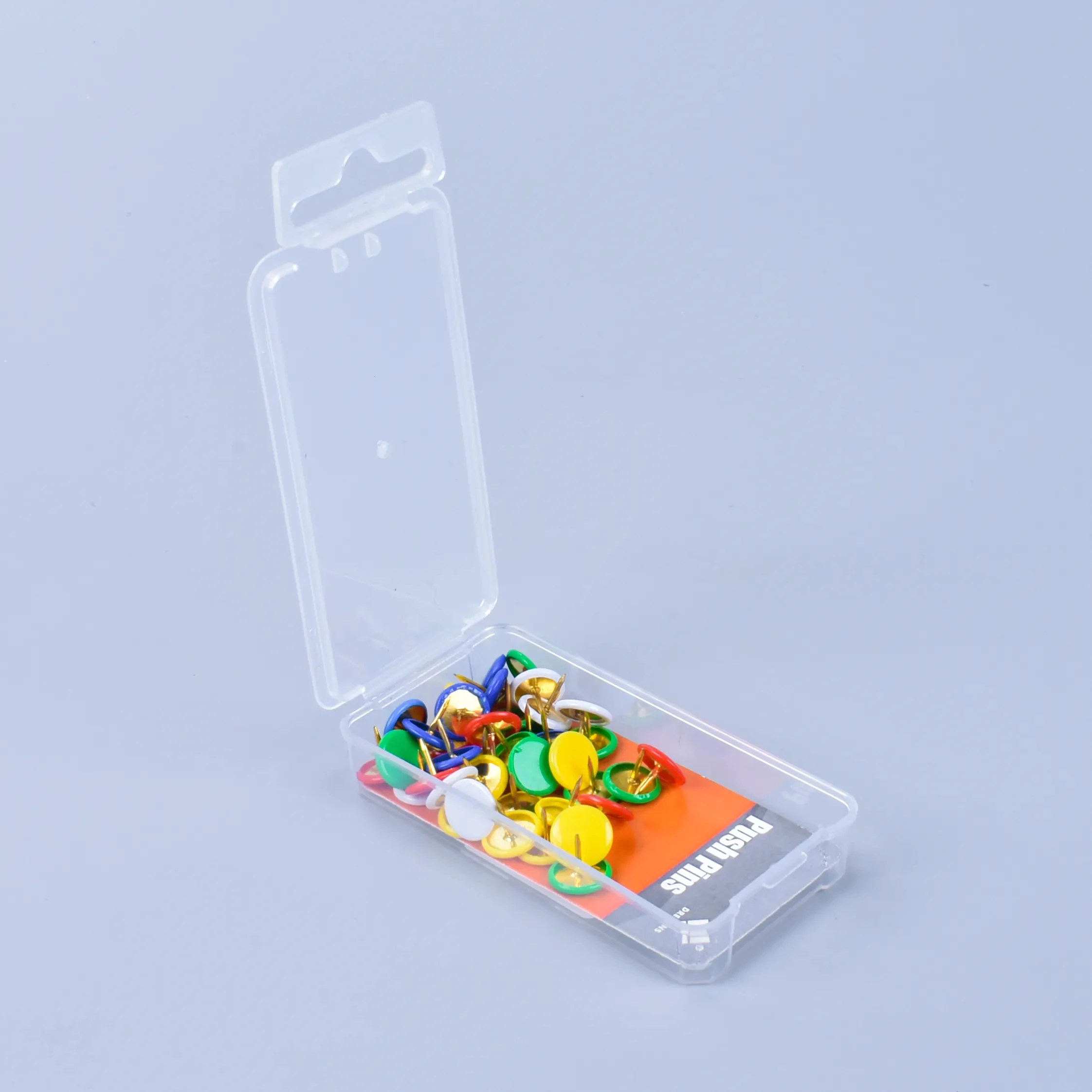 Shanfeng Colored Map Thumb Tacks Decorative Push Pins With Round Plastic Head