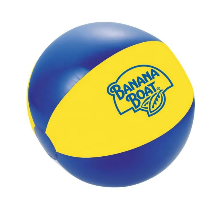 Promotional Logo Branded Cartoon Popping Inflatable-beach-ball