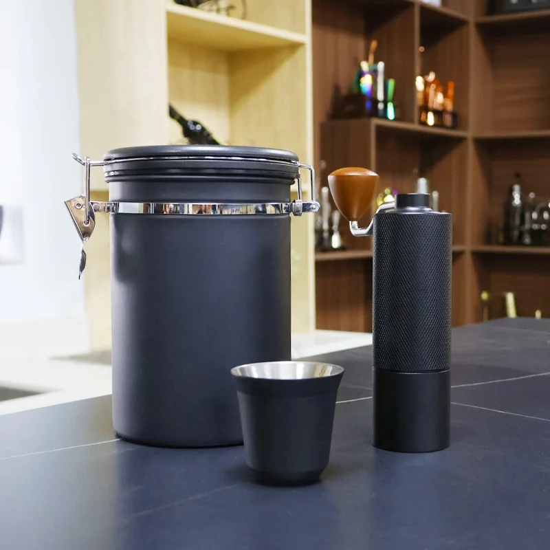 High Quality Portable Manual Coffee Grinder Cost-Effective Stainless Steel Burrs Hand Coffee Grinder