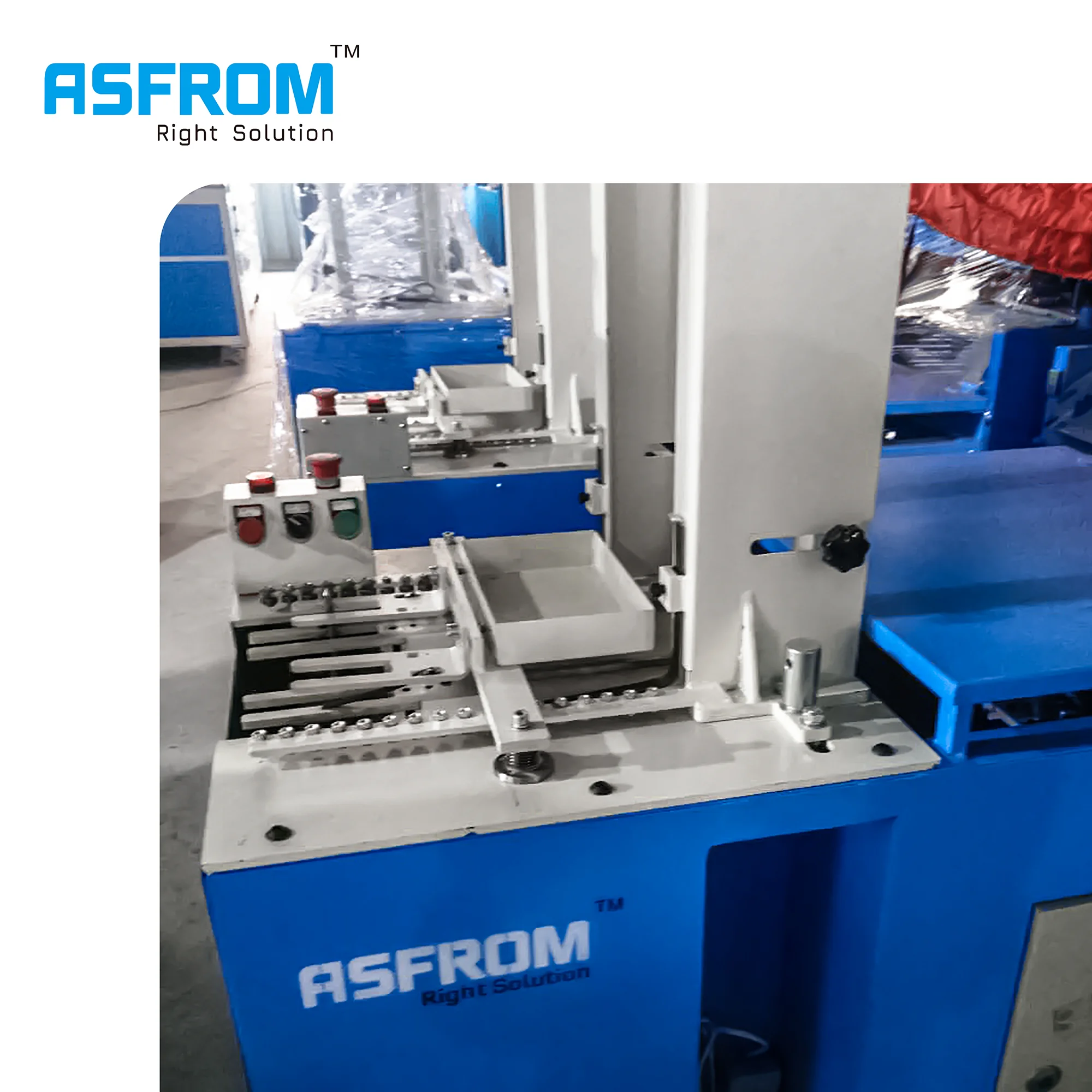 ASFROM 2019 EVA PVC Flip Flop Strap Fixing Machine