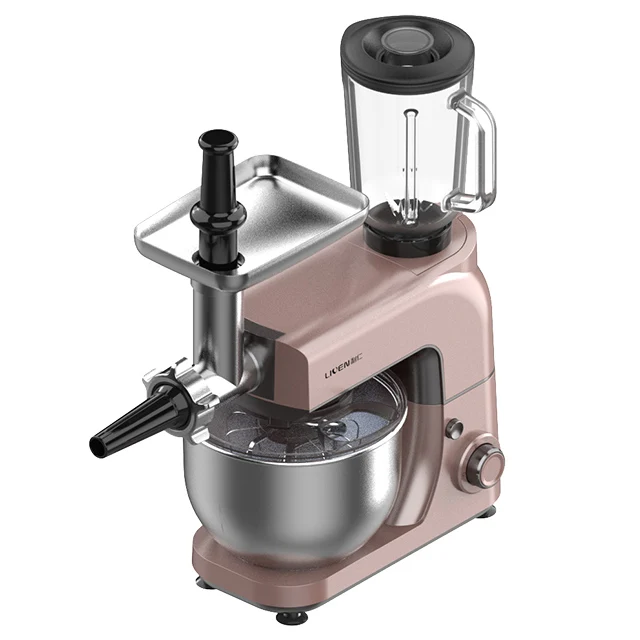 Multifunctional chef machine, household 5L small dough kneading machine, fully automatic fresh milk and mixer for kneading dough