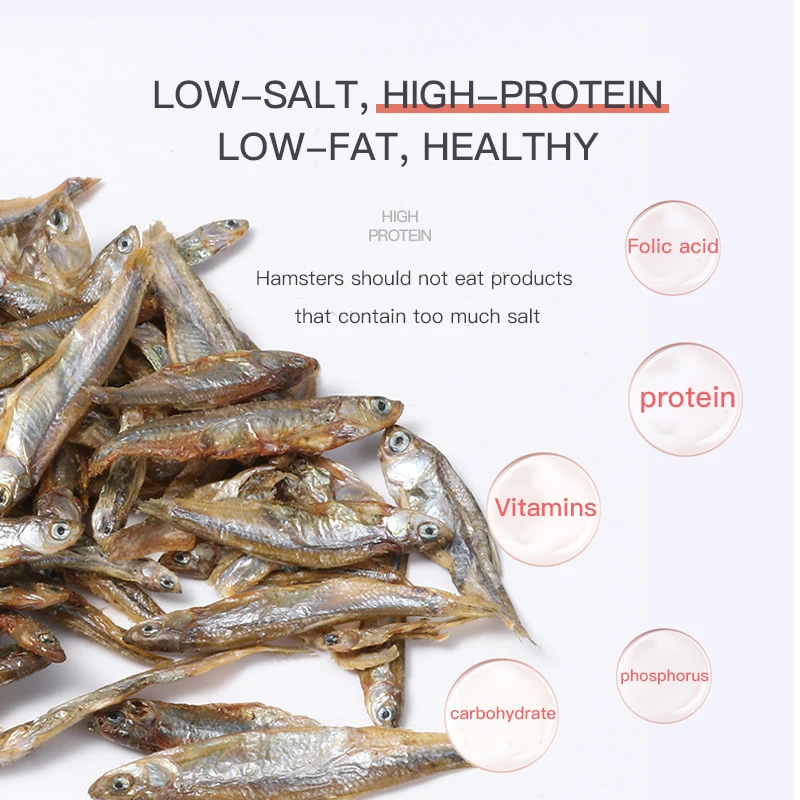 Сушеная Рыба для хомяка YEE High Nurtrition small