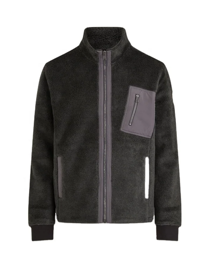 
Mens Outwear Softshell Fleece Jacket 