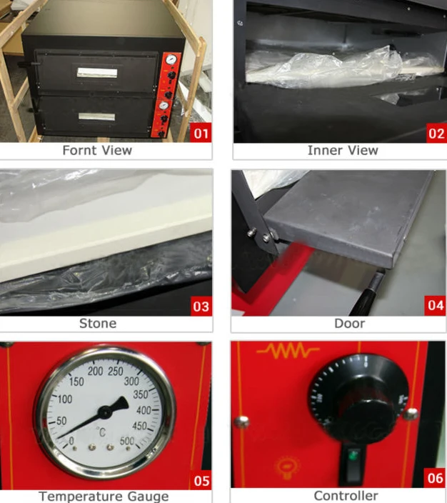 Commercial catering kitchen equipment oven easy to operate outdoor  pizza oven for baking equipment