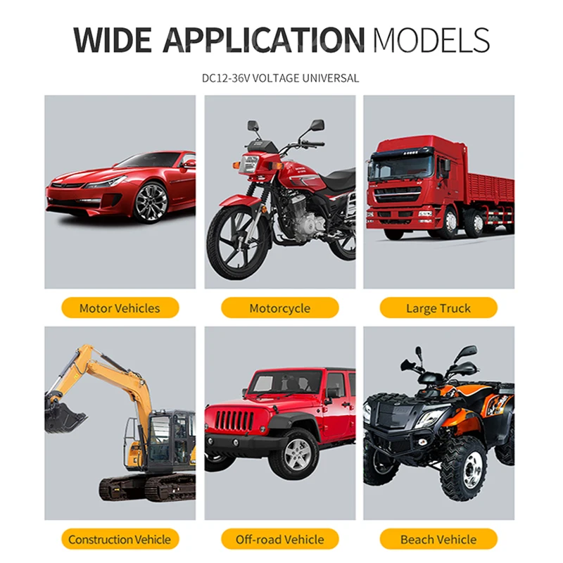 Hearxin Motorcycle Light Bar 6 Inch LED Bar Auto Car Light Accessories DRL Headlights Truck SUV Vehicle Auxiliary Work Light