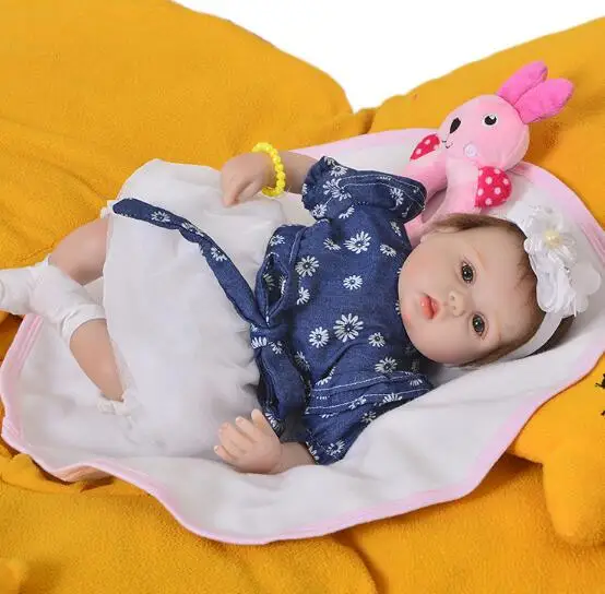 Cheap good christmas gifts full silicone bebe reborn doll silicon reborn doll realistic baby