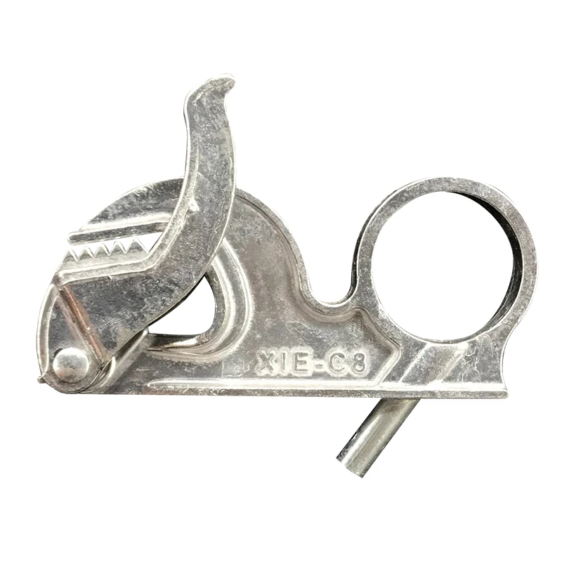 Toggle clips for embossing machine