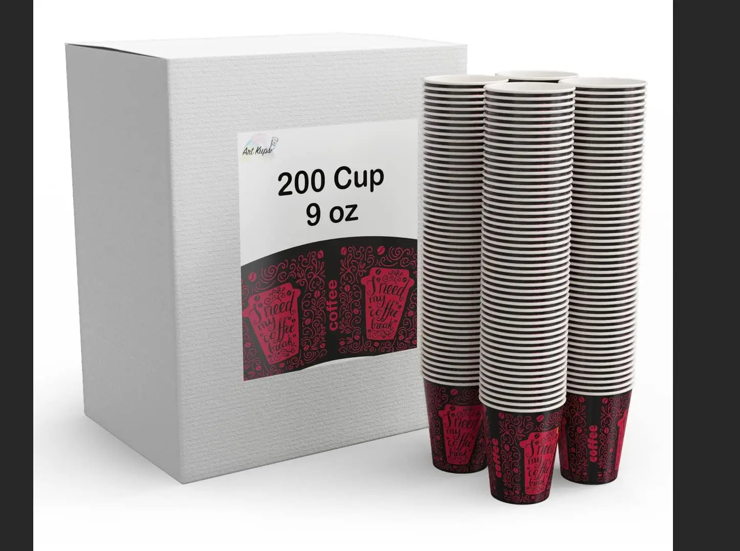 Unique Designs for Hot Cold Drinks Eco-Friendly Disposable Cups for Events Colorable, Recyclable Ideal for Coffee Tea