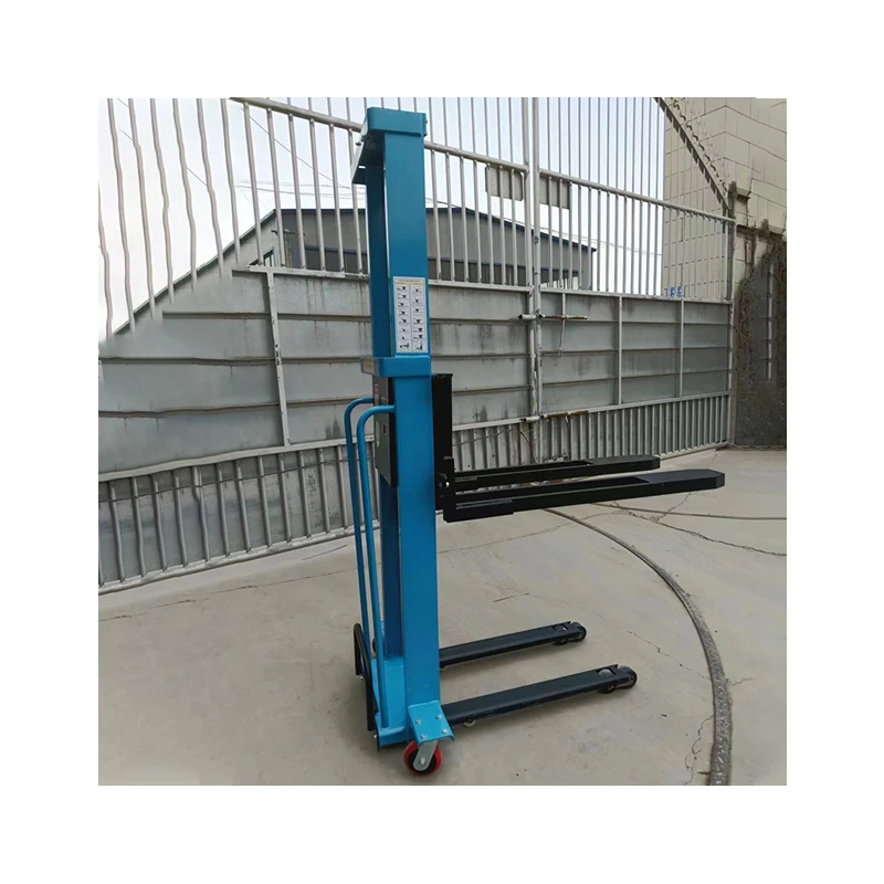 factory customized factory high quality Efficient hydraulic self lifting electric stacker