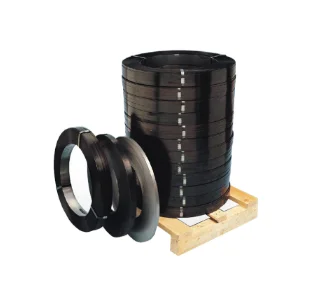 Wholesale Bluing Steel Strapping Banding Steel Packing Strap Black Painted Steel Strapping