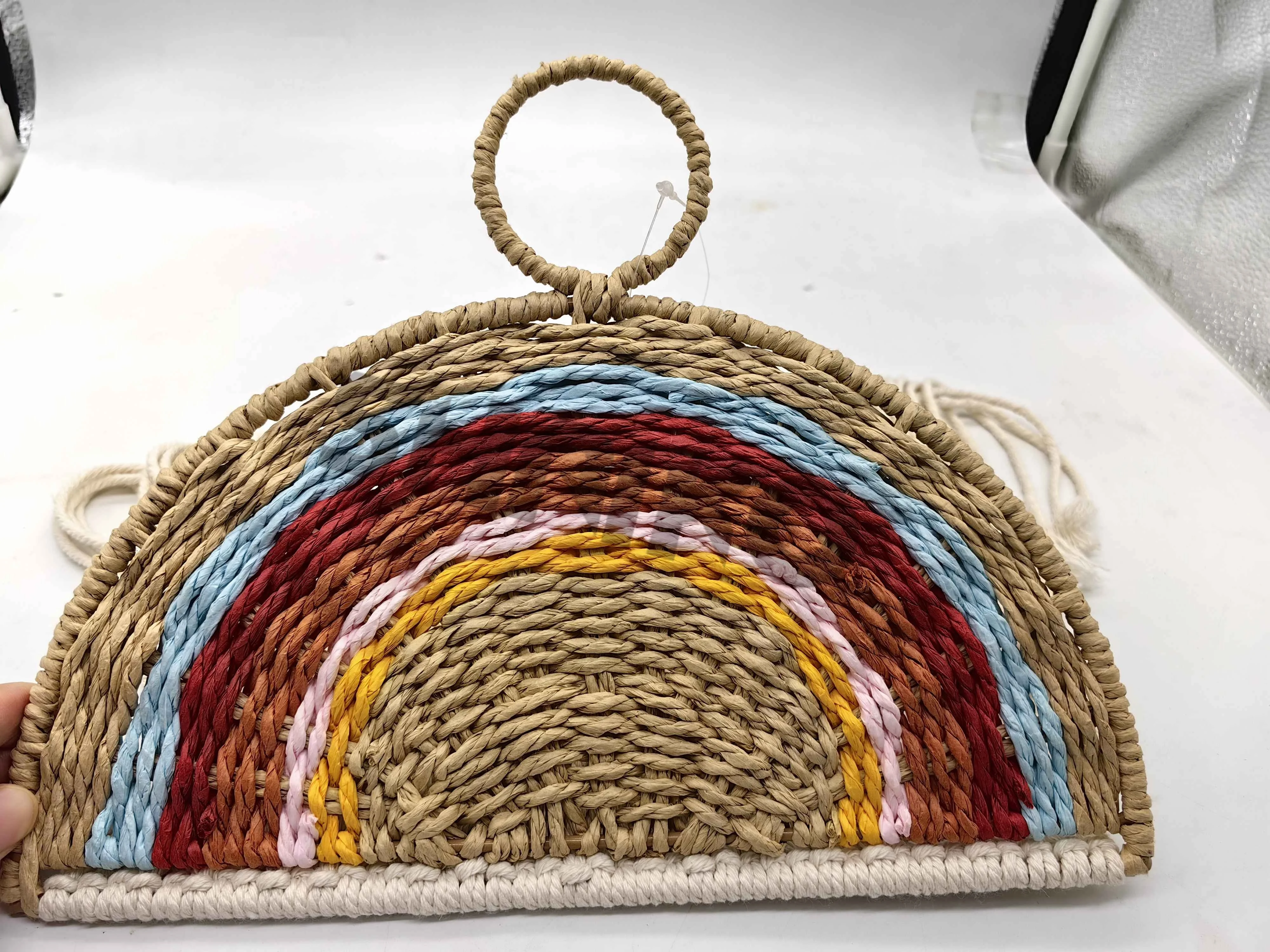 Bohemian style wall decoration tapestries with tassels for home decor