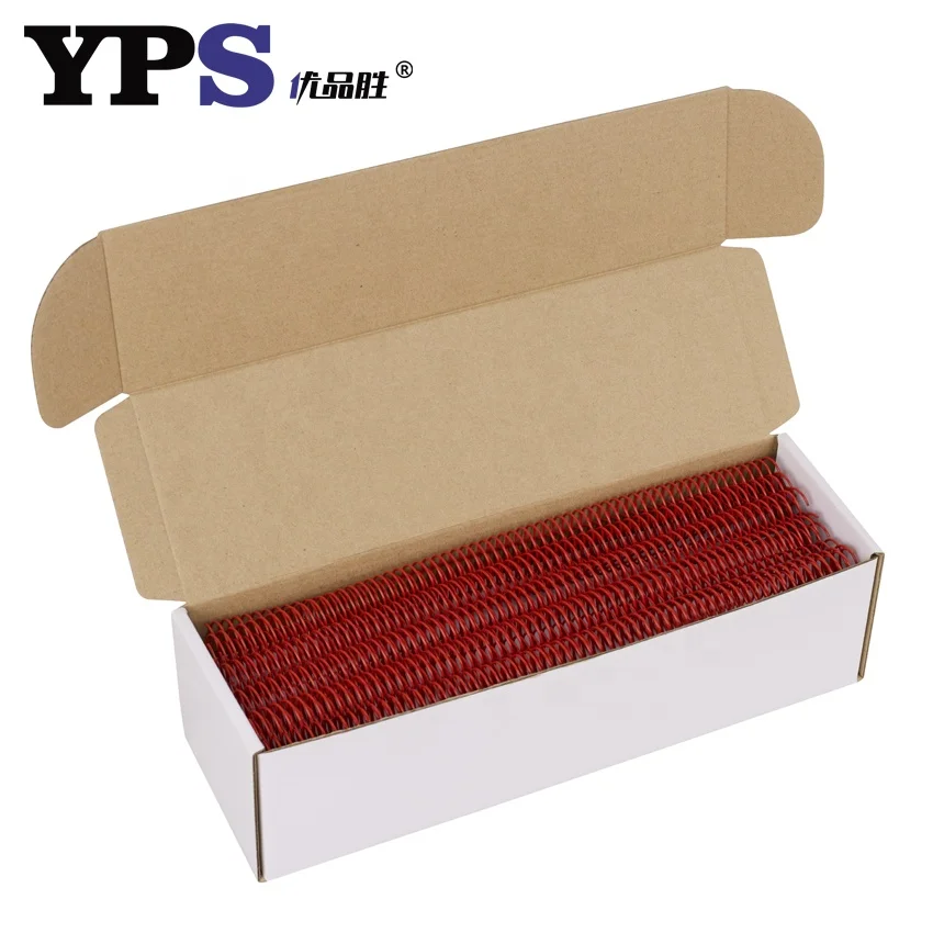 Переплетные принадлежности, канцелярская коробка, размер A4, высококачественная металлическая спиральная переплетная катушка, пластиковая книжная переплетка, металлическая спиральная проволока