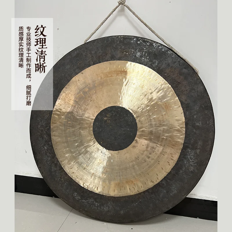 Chau Gong with Steel Stand Customized Handmade Gongs Bronze For Gong Therapy Musical Instrument & Accessories