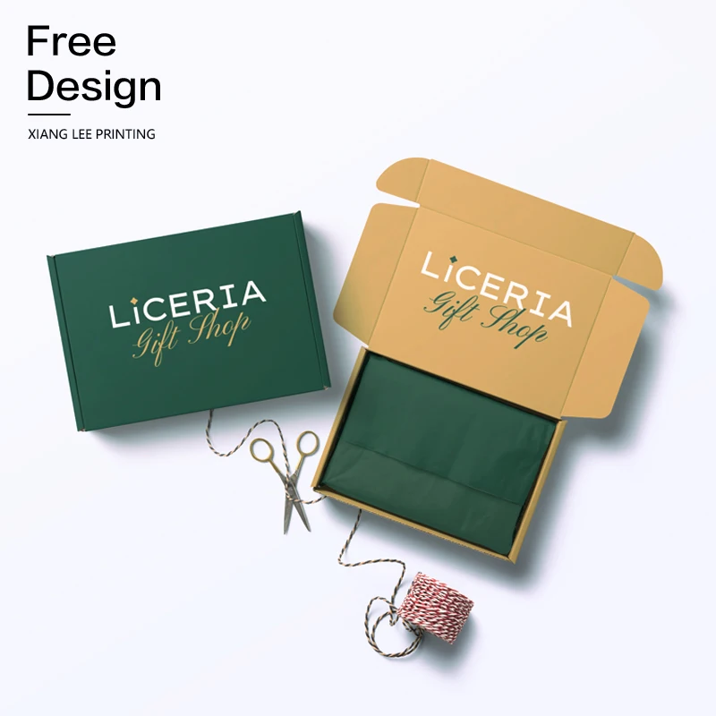 New Original Ic Electronic Components Embossing Custom Corrugated Shipping Boxes For Clothing