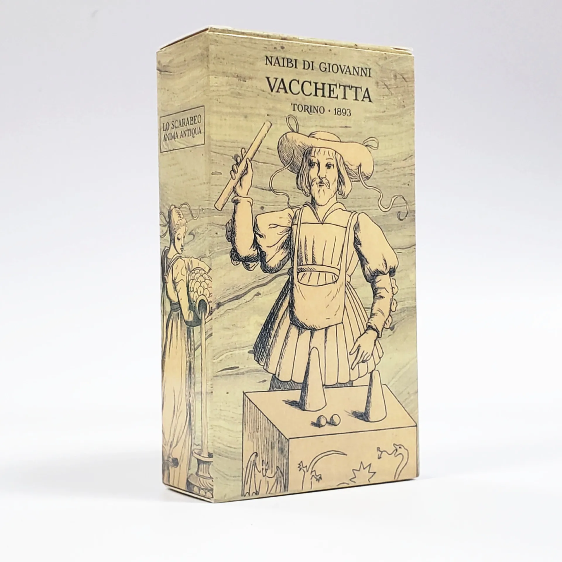 Новинка 2022 карточка Tarot Naibi Di Джованни Vacchetta с ручной книгой гадания на удачу настольная игра