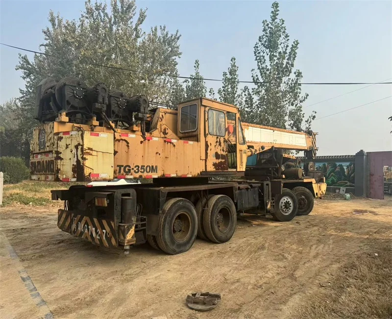 Original Japan TADANO TG-350M 35t truck crane used mobile crane used tadano tg-350m